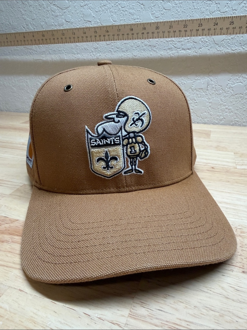 Carhartt 47 Brand Collab New Orleans  Saints Embroidered Baseball Cap. Like New